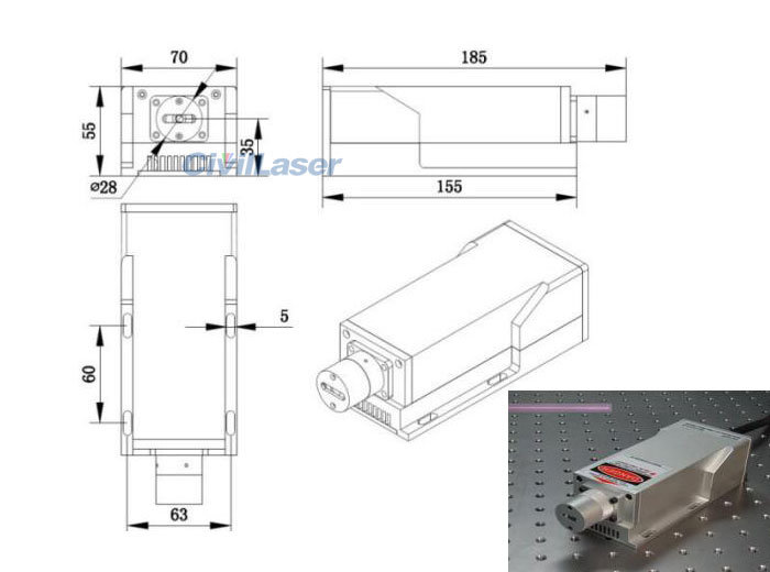 line laser system